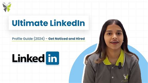 Ultimate Linkedin Profile Guide Get Noticed And Hired Youtube