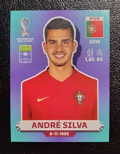 Figurita Mundial Qatar 2022 Azul Europea Andre Silva En Venta En