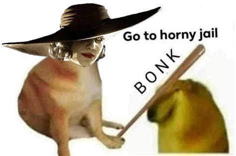 Lady Dimitrescu Horny Jail Go To Horny Jail Know Your Meme