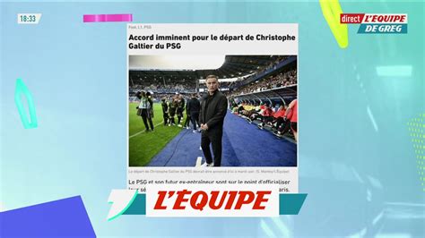 Accord Imminent Pour Le D Part De Christophe Galtier Du Psg Foot L