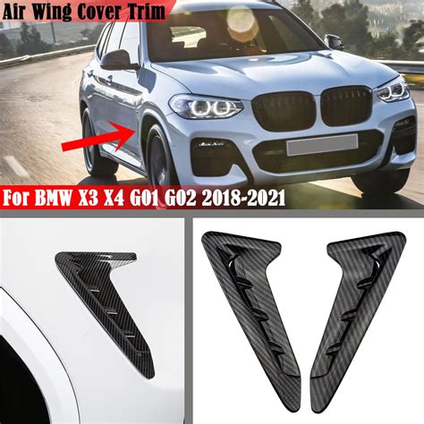 X Car Side Fender Vent Cover Fender Decoration For Bmw X X G G