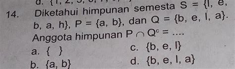 Matematika Sekolah Menengah Pertama Jawab Yg Benar Ya Kak Dan