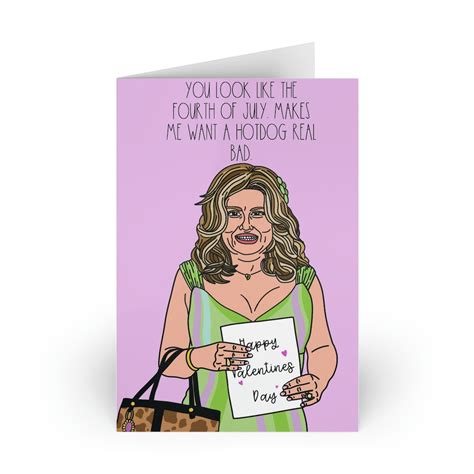 Jennifer Coolidge Legally Blonde Valentines Day Card, Funny Valentines ...