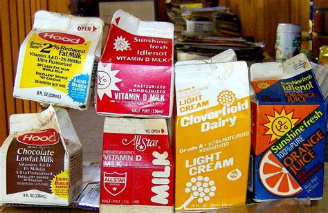 1980s And 1990s Milk Cartons