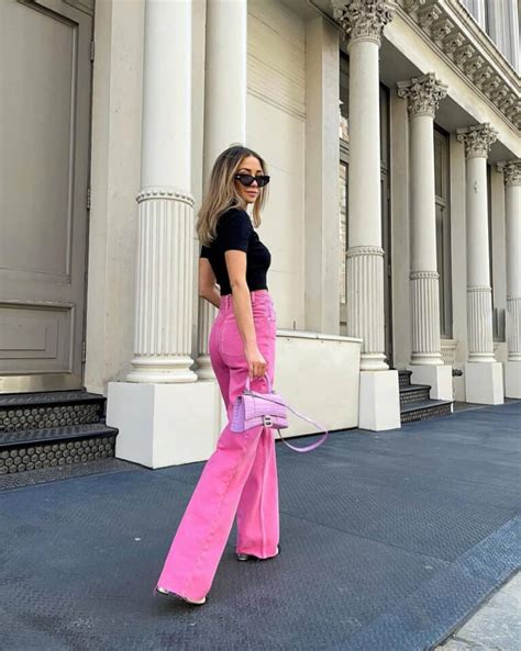 Pink And Black Outfit Ideas That Prove This Combo Is Still Hot