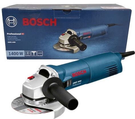 Шлифмашина угловая Bosch GWS 1400 - купить по низким ценам в интернет ...