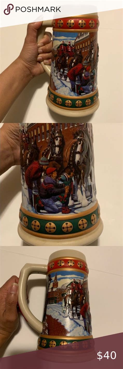 Budweiser Holiday Stein Collection Budweiser Holiday Stein