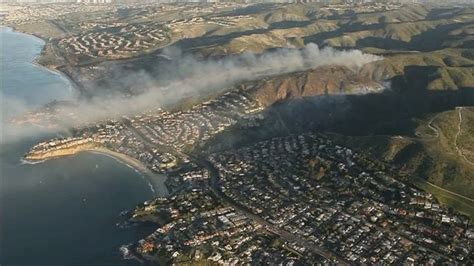 California Brush Fire Forces Evacuations In Laguna Beach Area