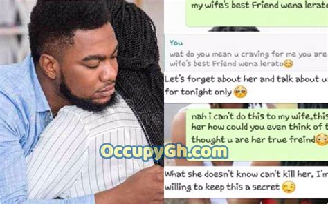 L3aked Chat Between A Married Man And His Wifes Best Friend Who Begged For Action Goes Viral Online