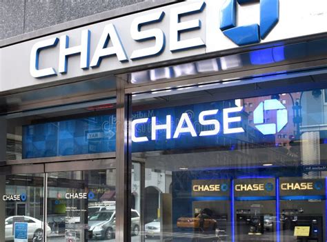 New York, USA - May 26, 2018: Chase Bank in New York, NY. Editorial ...