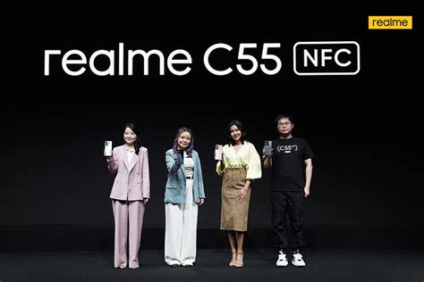 Foto Entry Level Rasa Flagship Realme C55 NFC Resmi Diluncurkan Di