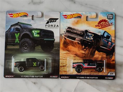 Hot Wheels 17 Ford F 150 Raptor Car Culture Series Lot Of 2 Hobbies Toys Toys Games On