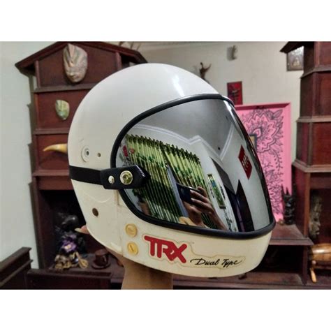 Jual VISOR KACA CUSTOM HELM TRX HONDA JADUL Jangan Tolol Baca