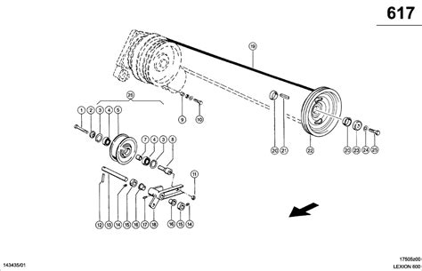 Pi Ces De Rechange Claas Lexion Rolka Napinacza Nap D