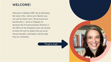 Sex Spirituality Week One Ppt