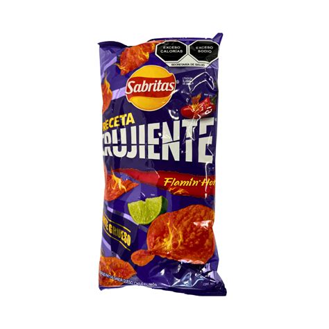 Lcp B Sabritas Receta Crujiente X Gr Flaming Hot Crescent Specialty Foods Inc