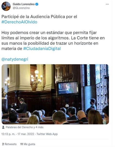 Natalia Denegri Vs Google Voces A Favor Y En Contra Del Derecho Al