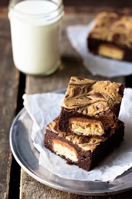 Peanut Butter Snickers Brownies My Baking Addiction