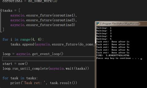 Pythonasyncio