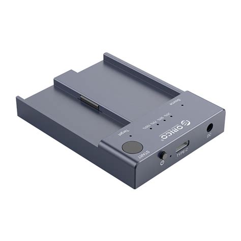 BOX ổ cứng 2 Khe Cắm SSD ORICO M2P2-C3-C-GY NVME M.2 Tốc độ 10Gbps