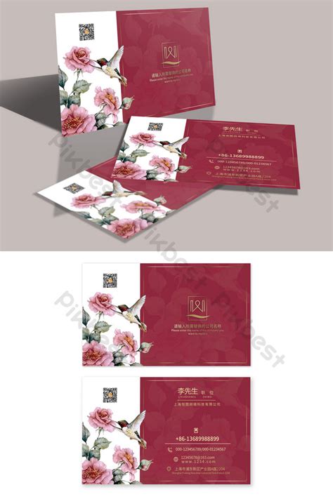 high end home decoration business card | PSD Free Download - Pikbest