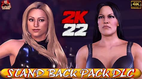 Wwe K Stacy Keibler Vs Chyna K Ps Gameplay Stand Back Pack