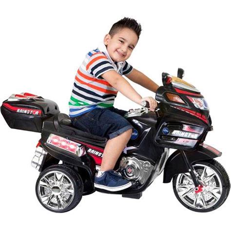 Tudo Sobre Moto Elétrica Infantil Track Bikes TF 830 6V Preta