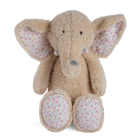 Buy Huggable Cuddly Zoey Elephant Stuffed Toy By Fuzzbuzz, Soft Toys in ...