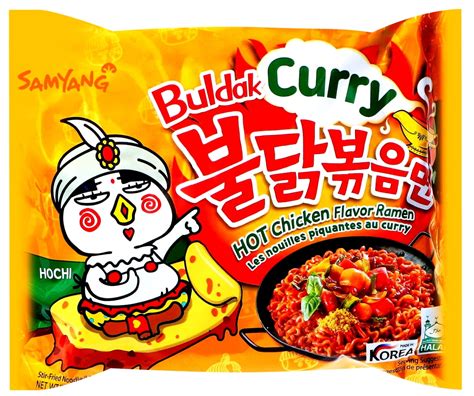 Korea Ski B Yskawiczny Makaron Instant Ramen Hot Kurczak Curry G