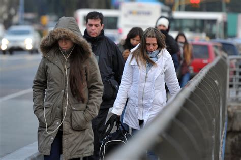 Continúa La Ola De Frío Polar En Buenos Aires Infobae