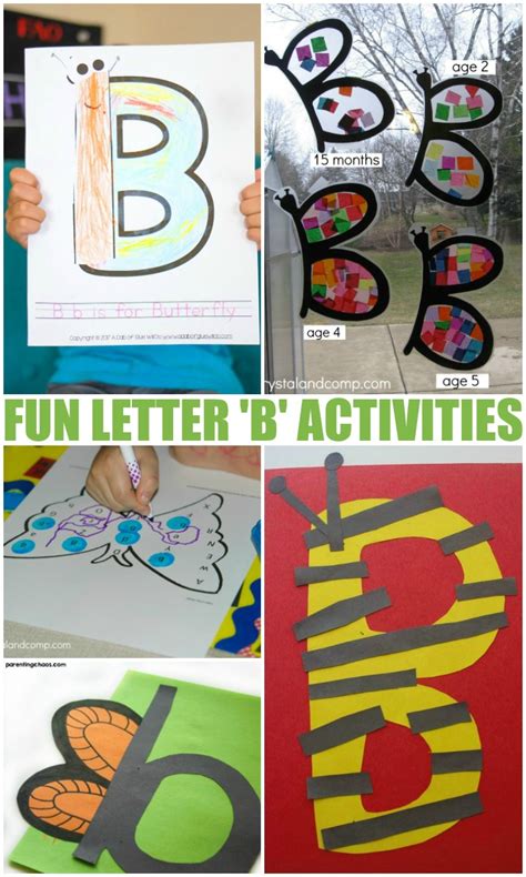 Fun Letter B Activities - Mamanista!