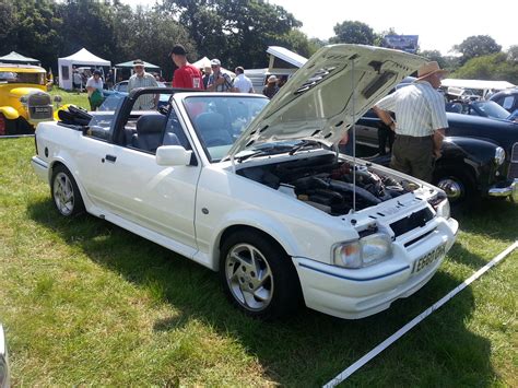 1987 Ford Escort Xr3i Convertible Culmstock Wheels Day 201 Flickr