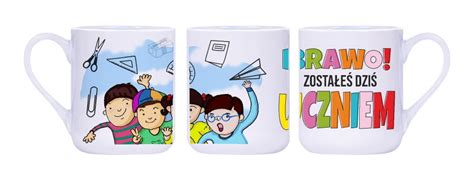 Kubek Ceramiczny Dla Dzieci Back To School Brawo Zosta E Uczniem