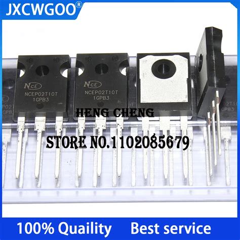 10PCS 100 New Original NCEP02T10T TO 247 MOSFET