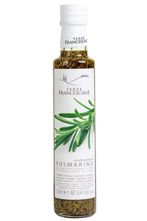 Terre Francescane Rosemary Flavor Extra Virgin Olive Oil Authentic