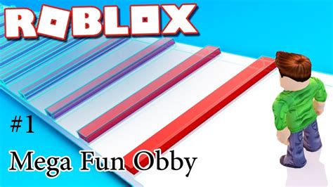 Roblox Mega Fun Obby Gameplay Part1 Youtube