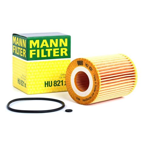 HU 821 x MANN-FILTER Oil Filter with seal, Filter Insert AUTODOC price ...