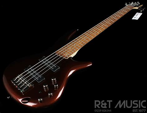 Ibanez Sr305 Rbm 5 String Bass Guitar In Root Beer Metallic Reverb