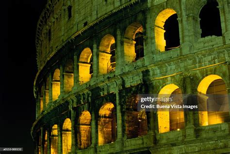 The Colloseum At Night High Res Stock Photo Getty Images