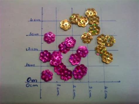 7mm 6 Dot Flower Sequins At Rs 500 Kilogram Flower Sequins In Mumbai