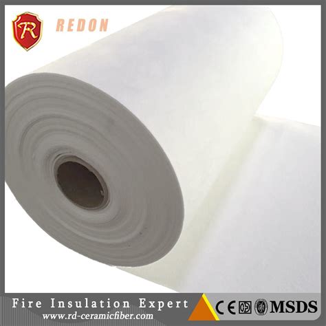 Redon Thermal Insulation 1260c 1400c Refractory Slab Insulating 1mm Thickness Ceramic Fiber