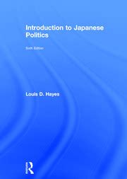 Introduction To Japanese Politics Fifth Edition Probos