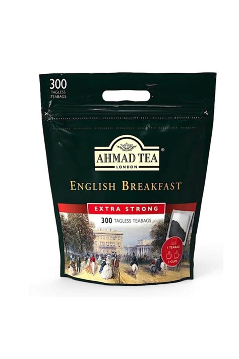 Ahmad Tea English Breakfast Extra Strong Demlik Bardak Teabags