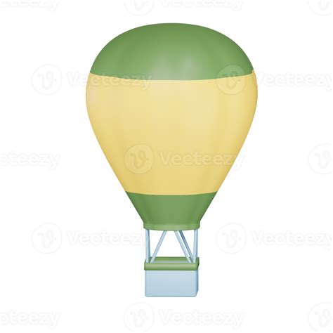 Hot Air Ballon 3d Illustration 42538731 PNG