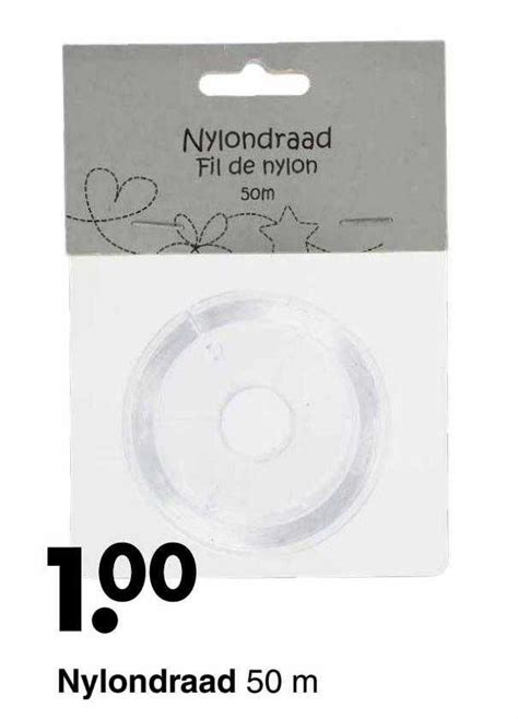 Nylondraad Aanbieding Bij Wibra Folders Nl