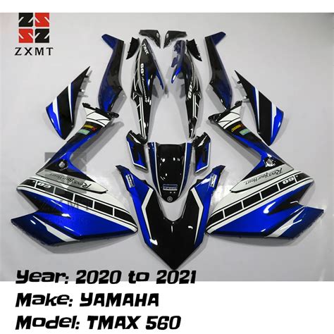 Zxmt Panel Abs Plastic Cowling Bodywork Full Fairing Kit For Tmax