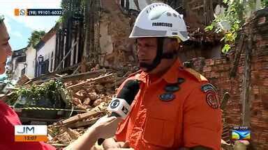 JMTV 1ª Edição Coronel do Corpo de Bombeiros fala sobre queda de