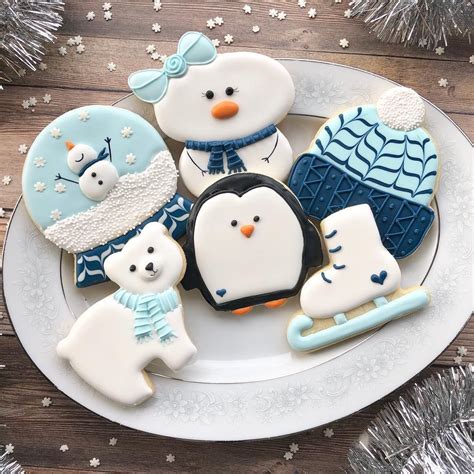 Festive Winter Cookies For The Holidays