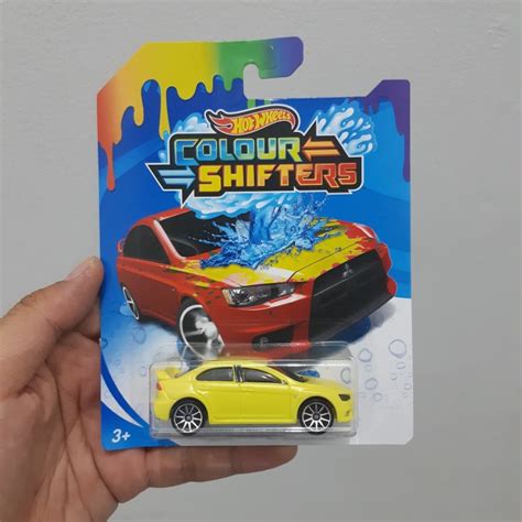 Diecast Hot Wheels Lancer Evolution Color Shifters Shopee México