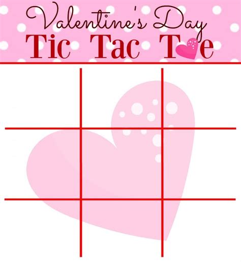 Print Your Own Mini Tic Tac Toe Valentine Cards Valentines In Minutes